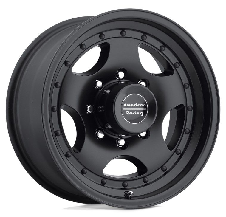 American Racing<br>AR23 Satin Black (14x7)